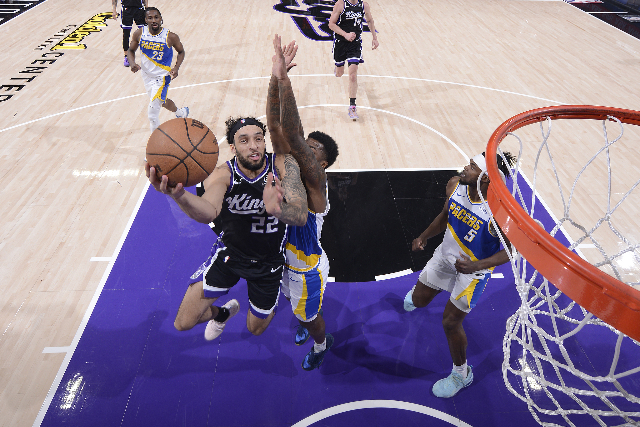 德文·卡特末节狂轰22分 国王主场逆转险胜步行者